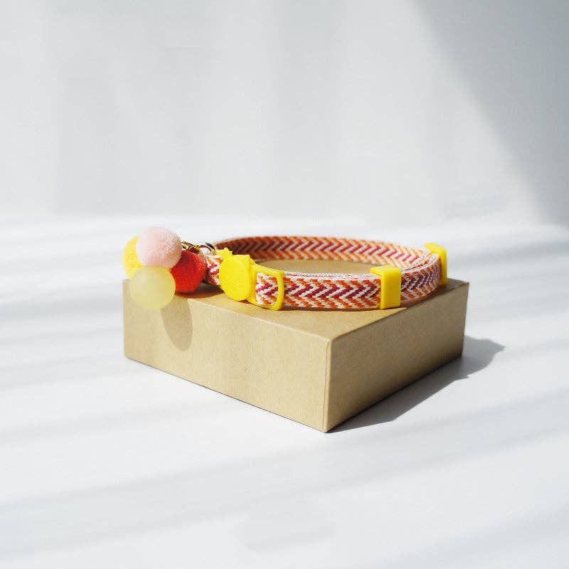 Mokka - Adjustable Cat Collar with Bell: Green