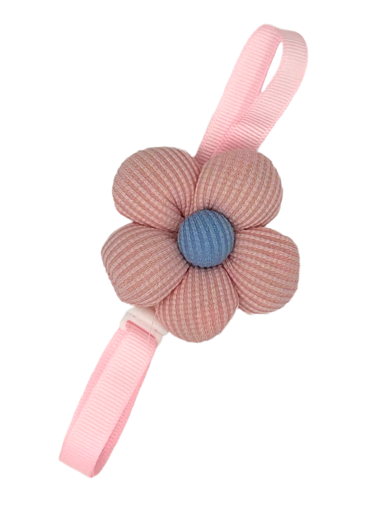 First Day of Summer Pink Flower Cat Collar