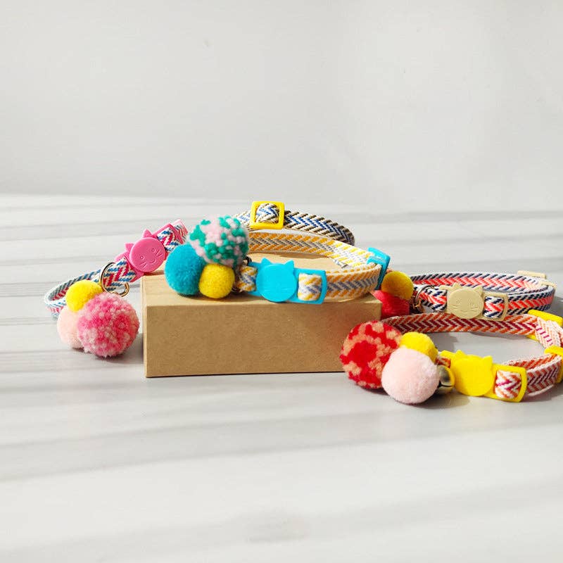 Mokka - Adjustable Cat Collar with Bell: Green